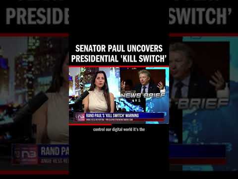 You are currently viewing Senator Paul Uncovers Presidential ‘Kill Switch’