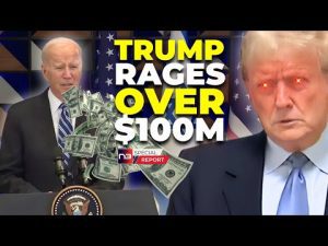 Read more about the article Watch Trump Blast Biden over $100M Palestinian Aid Amid Soaring Tensions