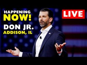Read more about the article LIVE! Donald Trump Jr Remarks in Addison, IL