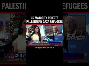 Read more about the article Rasmussen Reports poll: 52% of US voters oppose accepting Palestinian refugees from Gaza; 28% suppor