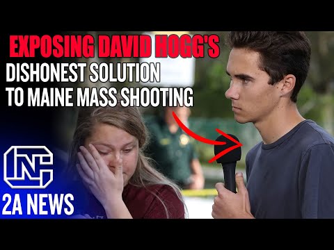 You are currently viewing Exposing David Hogg’s Dishonest Solution To The Mass Shooting In Maine