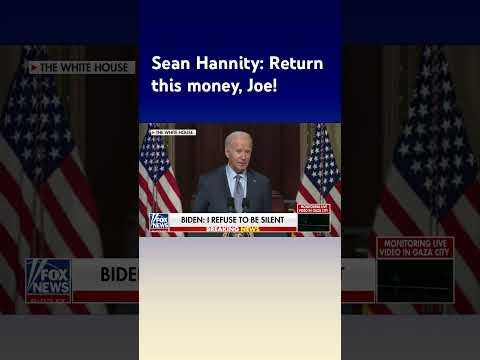 You are currently viewing Sean Hannity has a tough message for President Biden #shorts
