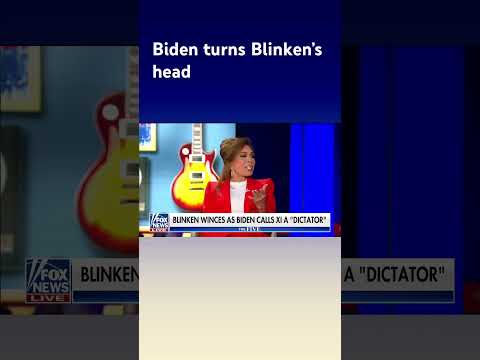 You are currently viewing Blinken WINCES as Biden calls Xi a ‘dictator’ #shorts