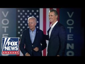 Read more about the article Biden jokes about Newsom replacing him as poll numbers slip