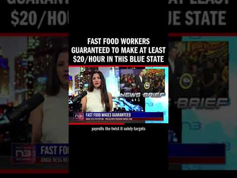 You are currently viewing Newsom’s new law hikes minimum wage to $20/hr for fast food workers, stressing small businesses furt