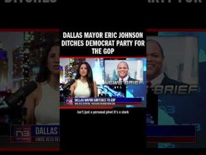 Read more about the article Dallas Mayor Eric Johnson switches to Republican, rejects defunding police, emphasizes fiscal conser