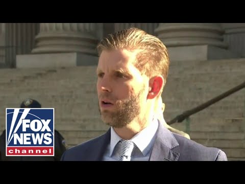 You are currently viewing WATCH: Eric Trump GOES OFF on ‘ruthless’ judge in family fraud trial