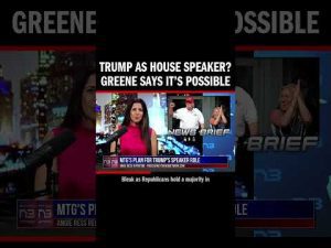 Read more about the article Greene details path for Trump to become House Speaker amid legal challenges and a GOP presidential c