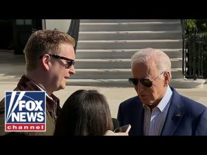 Read more about the article Peter Doocy confronts Biden face-to-face on age concerns, dismal polling