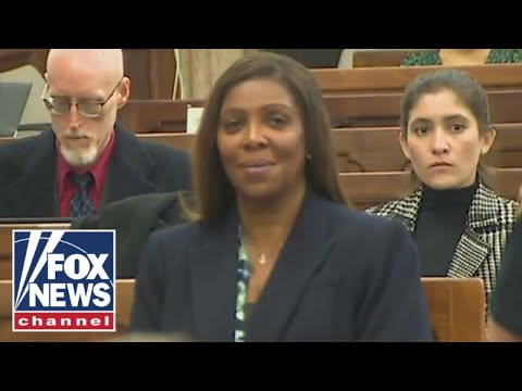 You are currently viewing ‘THRILL-KILL LOOK’: Letitia James slammed for smirking at Trump trial
